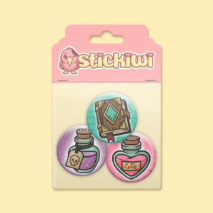 Pack badges - Potions & Dragons